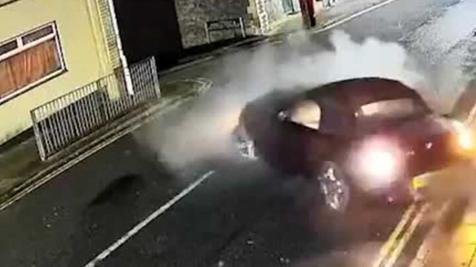 Driver smashes into home at high-speed