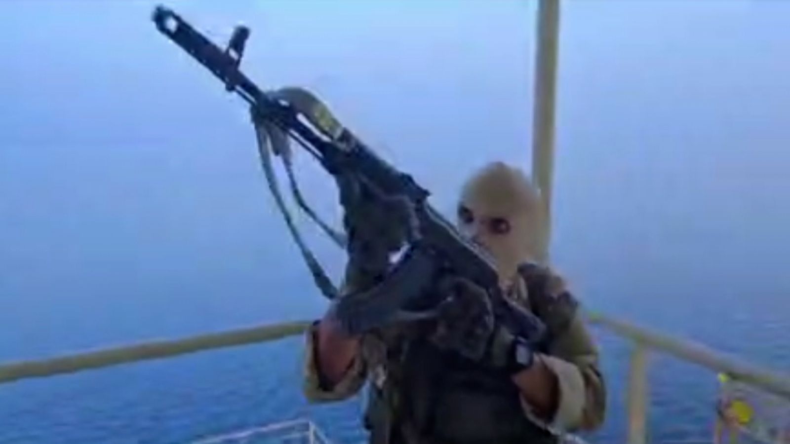 Iran releases video of forces seizing ship in the Strait of Hormuz