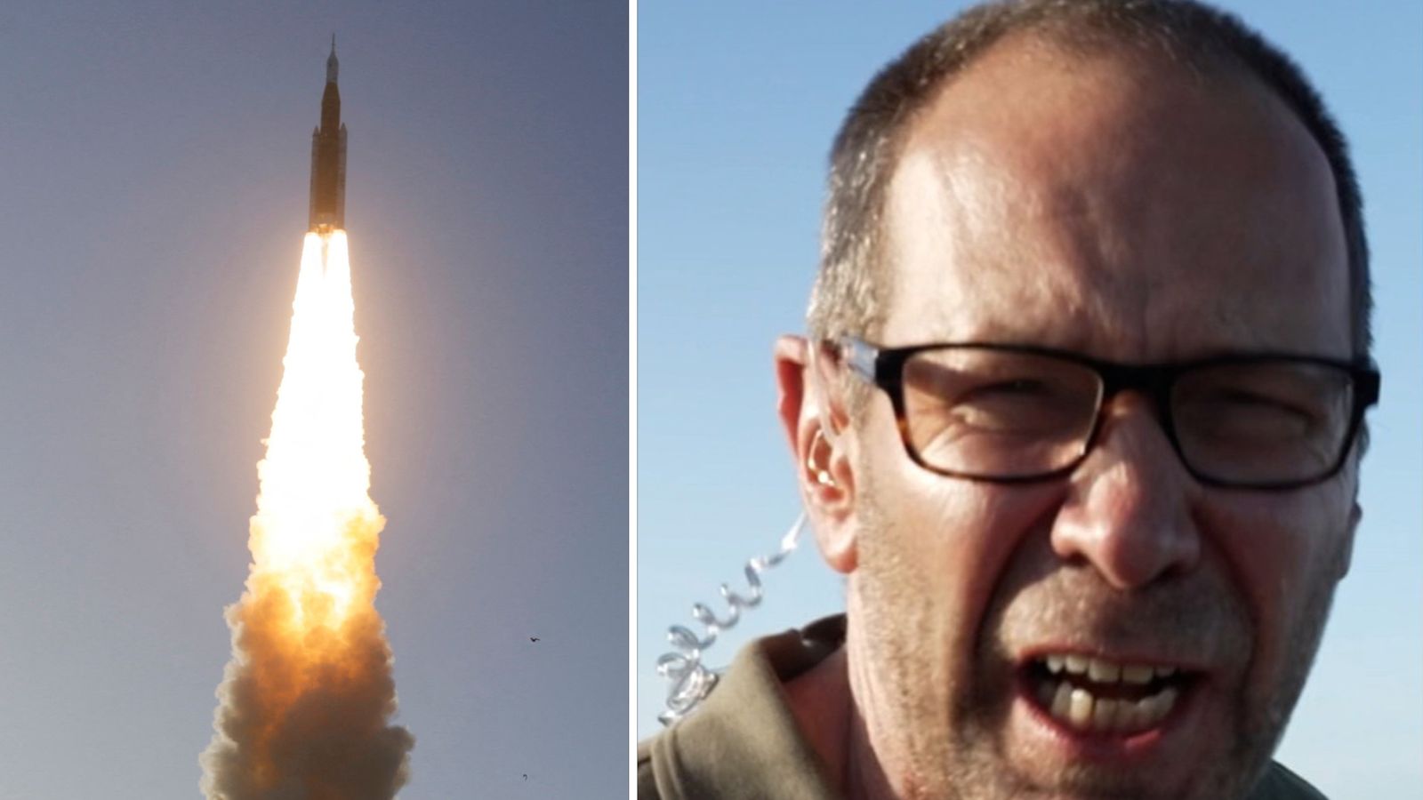 Ross Moore Rockets 'The most extraordinary sound': Sky correspondent reacts to rocket ...