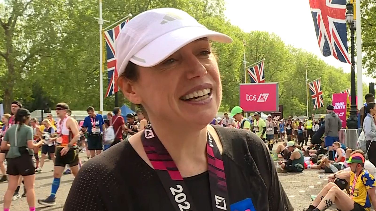 Sky's Beth Rigby runs London Marathon in memory of childhood friend ...