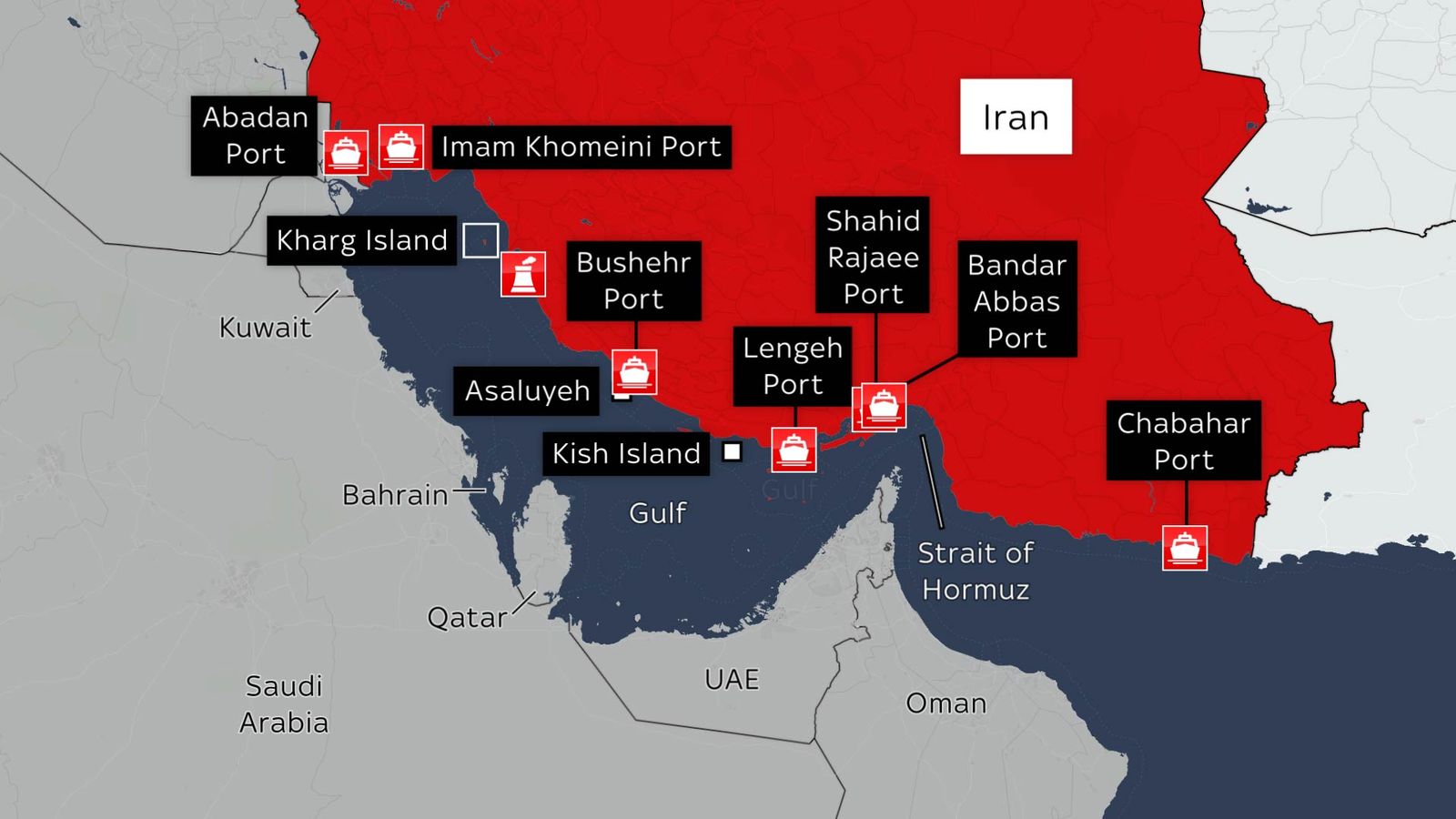 US lifts blockade on Iranian ports, Vance says more than a dozen ships passed