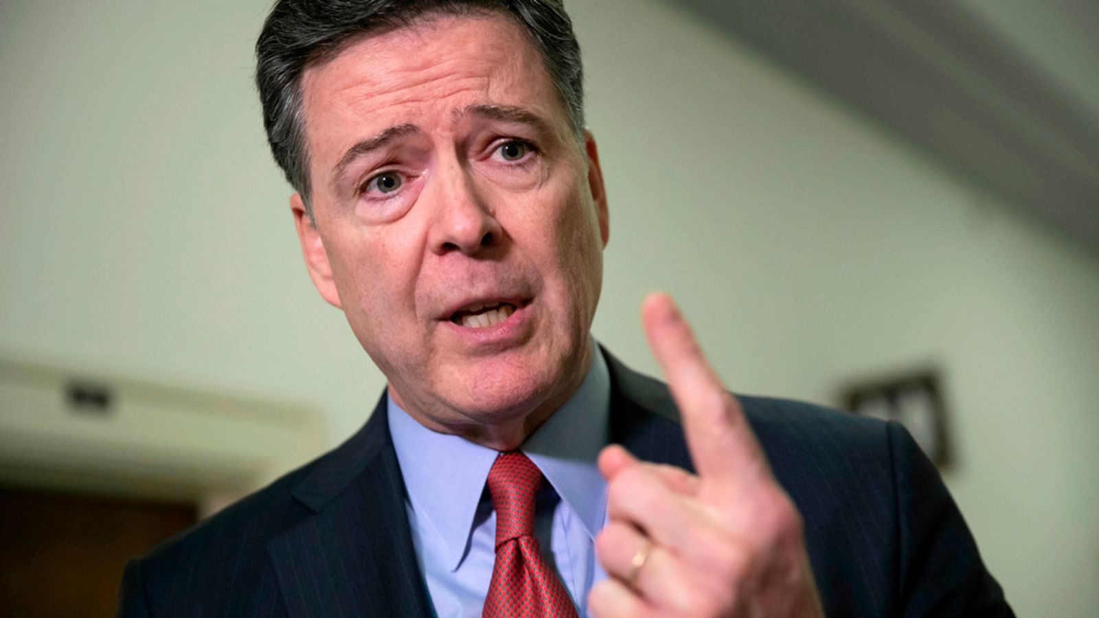 Former FBI director James Comey appears in court over Trump seashell ...