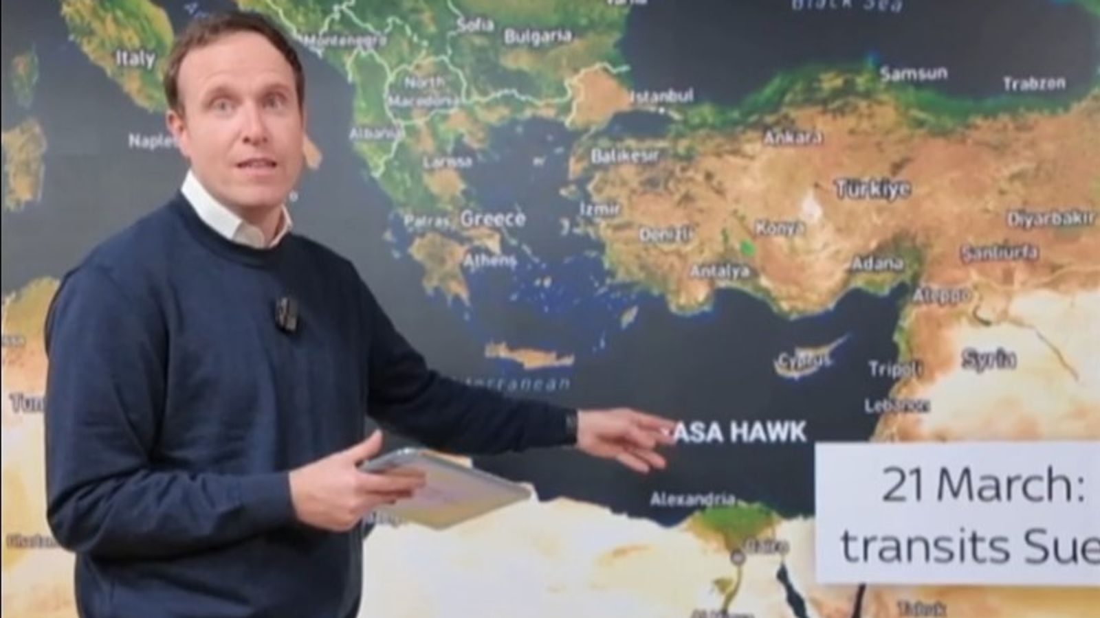 Iran war: How one ship's journey underlines the battle for energy