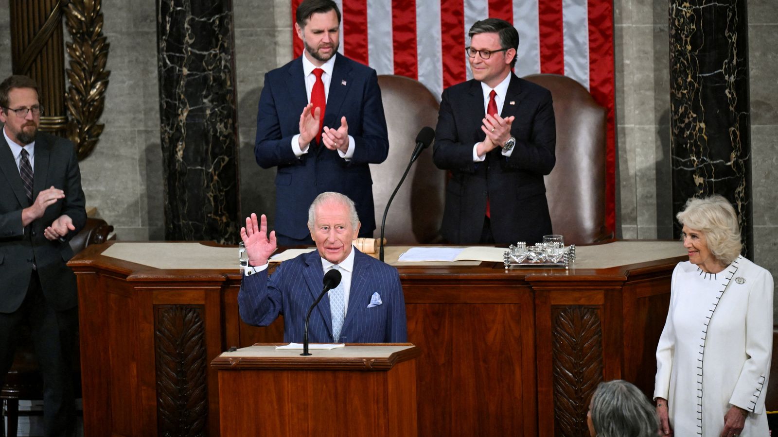 the king speaks to congress