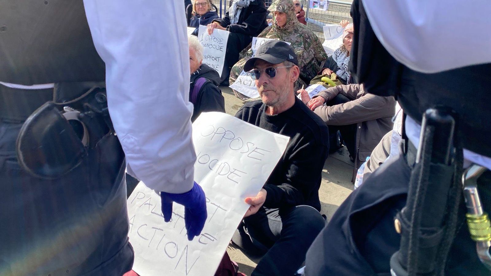 Massive Attack musician Robert Del Naja among 212 arrested at Palestine Action protest