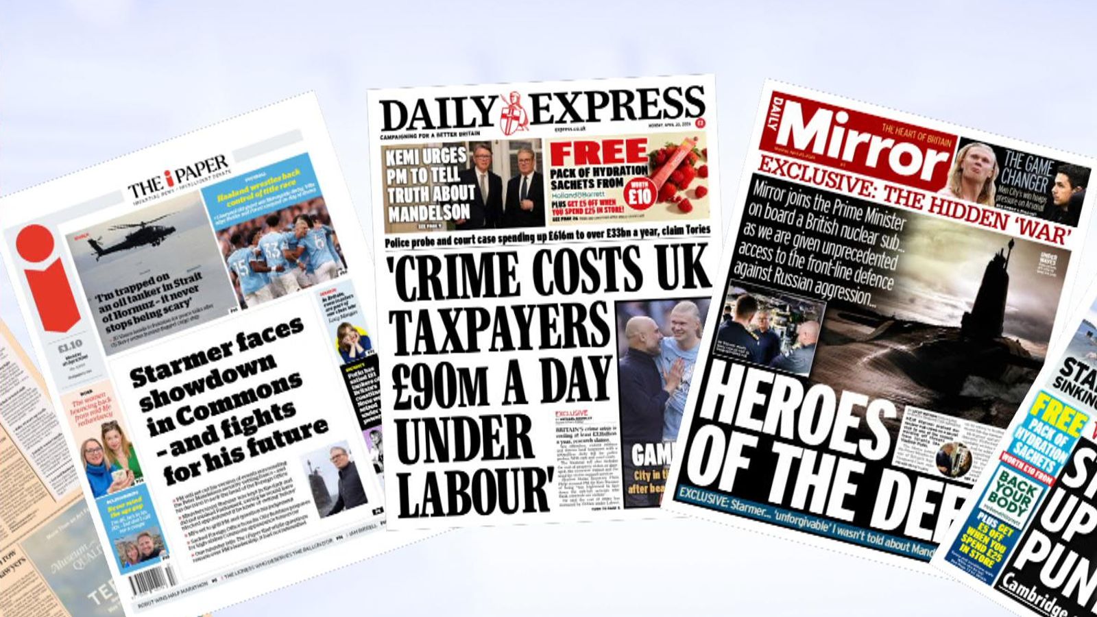 The Wrap Monday S Papers News Uk Video News Sky News
