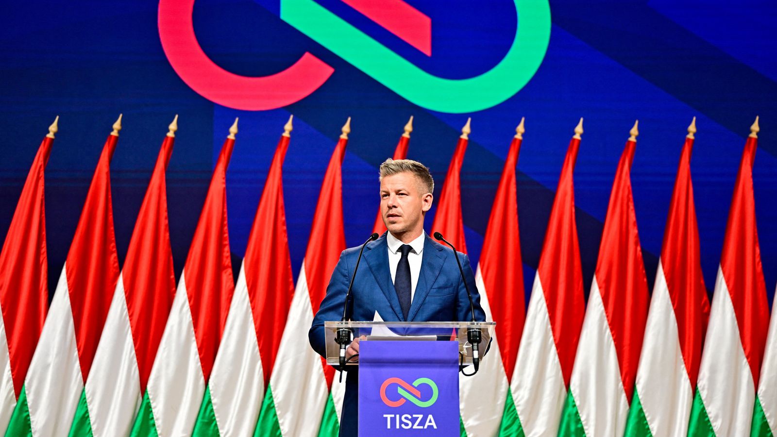 Hungary election live: PM-elect Peter Magyar responds to Sky as he's asked about Orban investigation