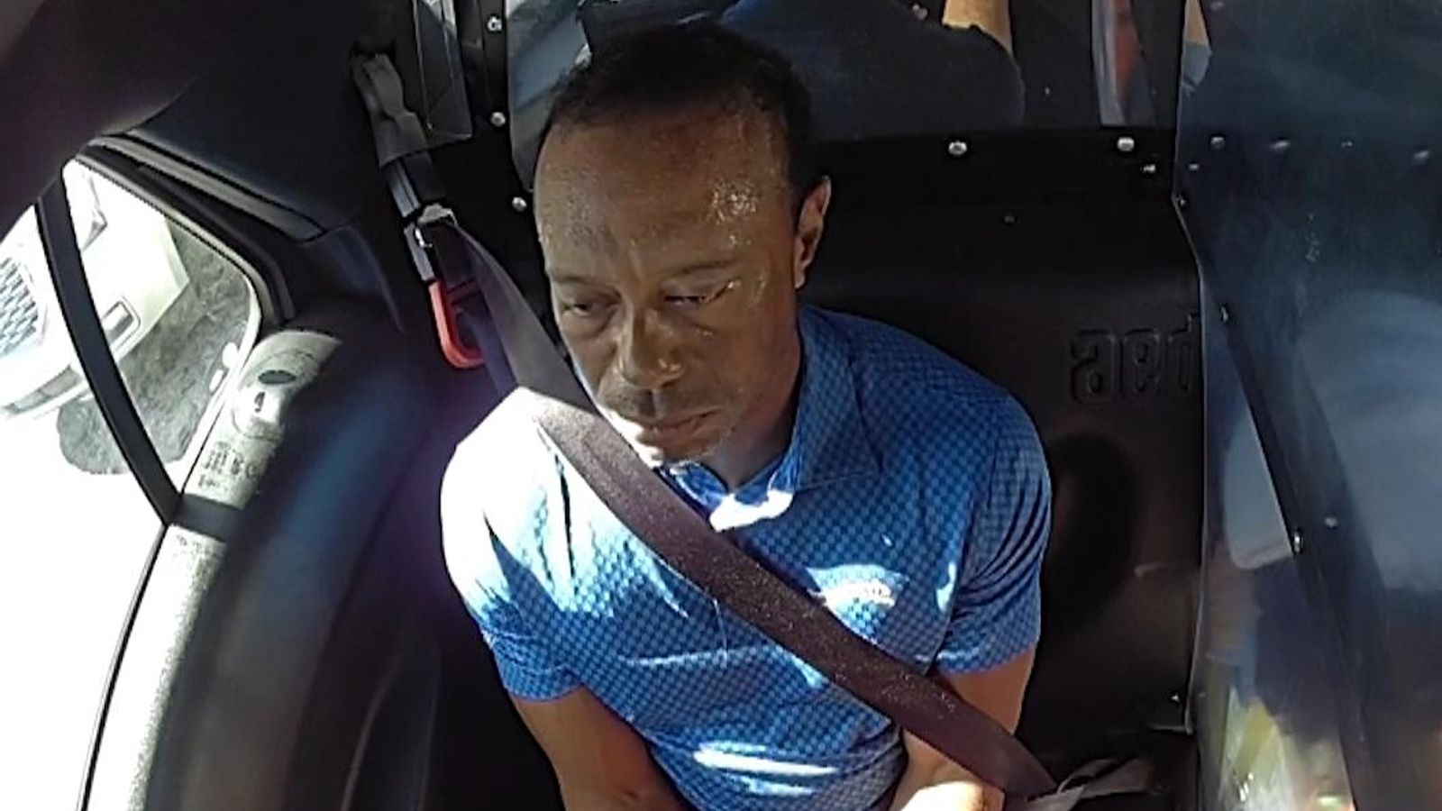 Tiger Woods describes moment of crash in new arrest footage – Sky News   news.sky.com