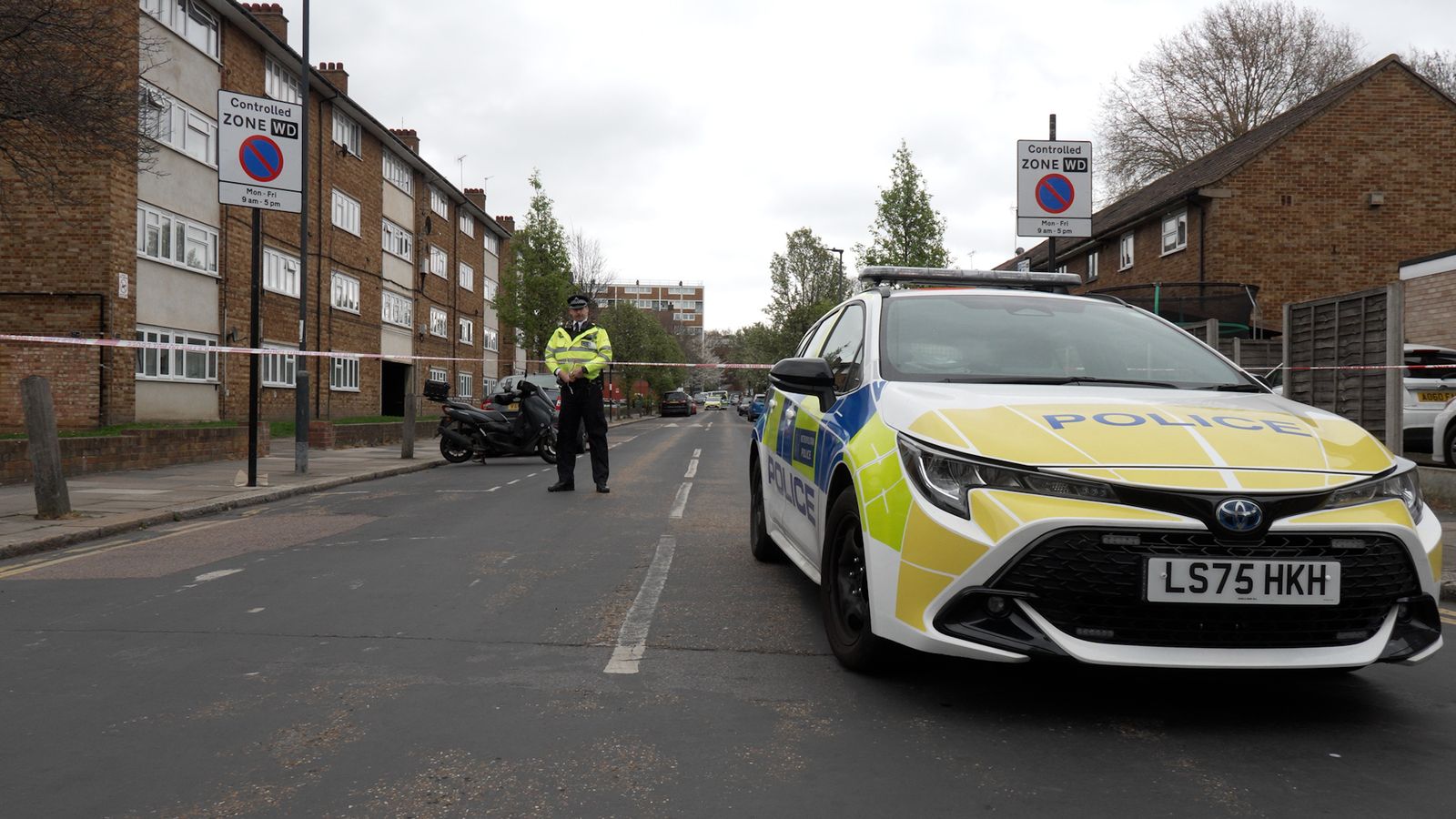 Boy, 14, shot dead in London - as three teenagers arrested on suspicion of murder