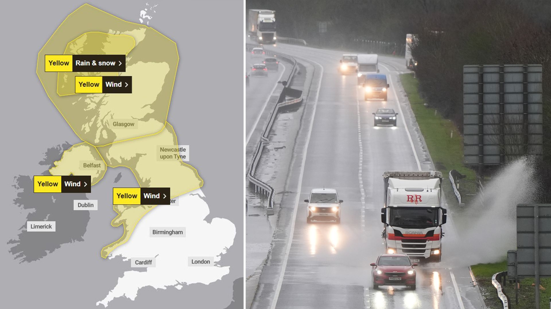 Storm Dave to hit UK hard, forecasters warn - here's when
