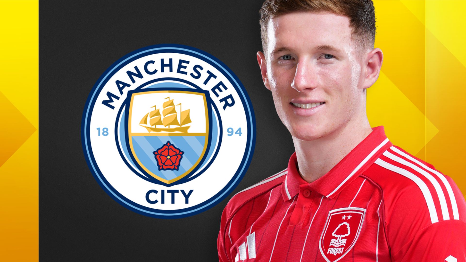 Man City agree deal with Forest to sign Anderson