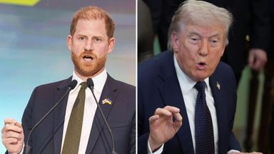Trump says Harry 'is not speaking for the UK' after prince's comments ...