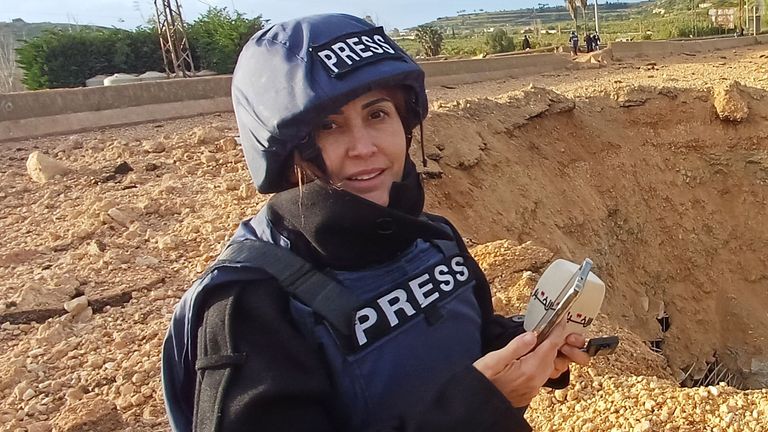 Journalist's body recovered after Israeli strike