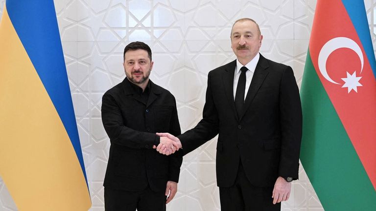  Press Service of President of Azerbaijan/Reuters