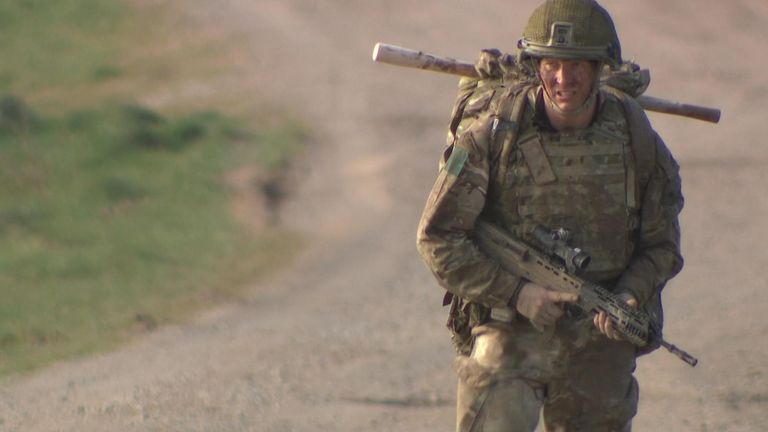Sky News joined paratroopers on their biggest exercise in nearly a decade