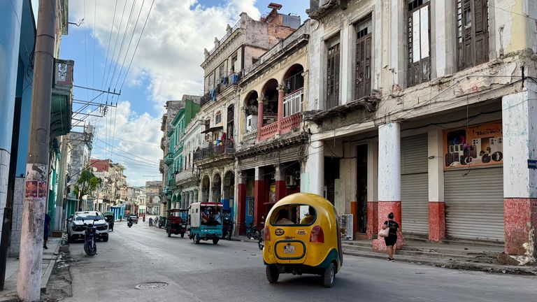 The roads are quiet as a fuel shortage takes hold