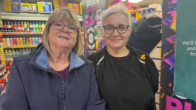 Jackie Conroy and Karen McInroy