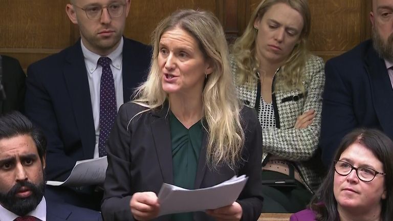 Kim Leadbeater, speaking in the first debate in the House of Commons in November 2024. Pic: PA/UK Parliament