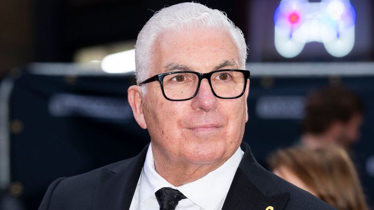 Mitch Winehouse pictured at the world premiere of the Back To Black biopic in London in 2024. Pic: Scott A Garfitt/ Invision/ AP