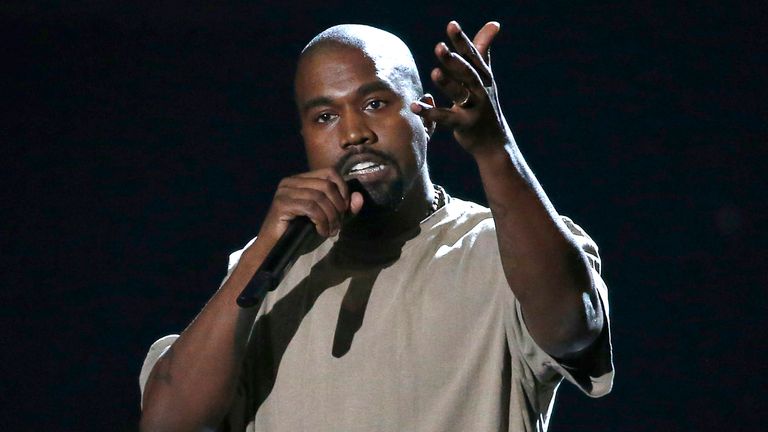 It is the fourth Kanye West show in four different countries to be cancelled. Pic: AP