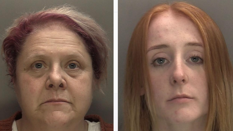 Deborah Latewood (left) and Kimberley Cookson. Pic: West Midlands Police