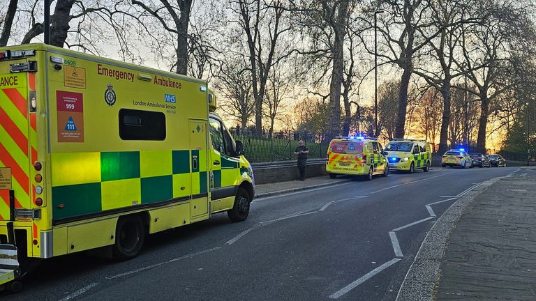 Man, 21, dies after being stabbed at Primrose Hill viewpoint | UK News   news.sky.com