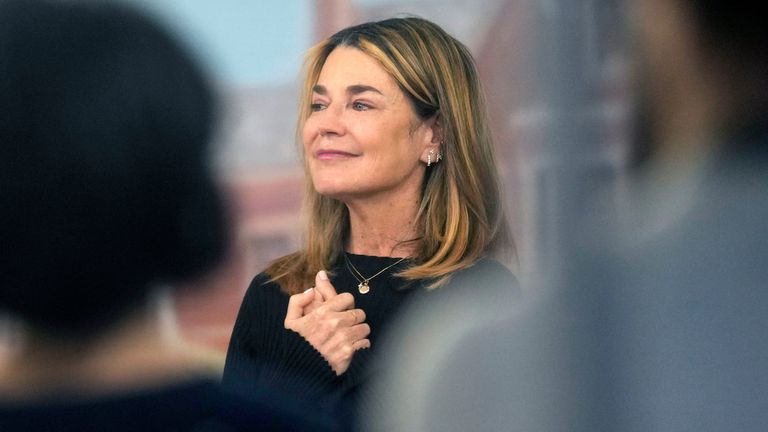 Savannah Guthrie visited the Today show in New York on 5 March. Pic: AP