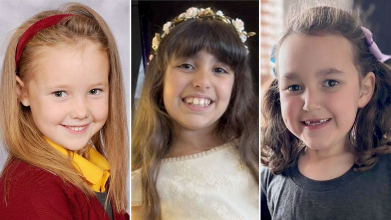 Elsie Dot Stancombe (left), Alice da Silva Aguiar (centre) and Bebe King (right). Pic: Merseyside Police 