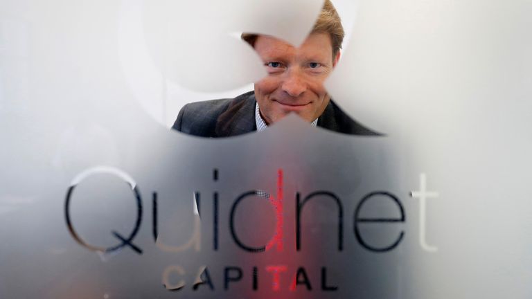 Before entering politics, Mr Tice ran property investment firm Quidnet Capital. Pic: Reuters