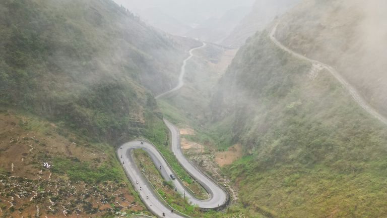The Ha Giang Loop is a popular road route with tourists. File pic