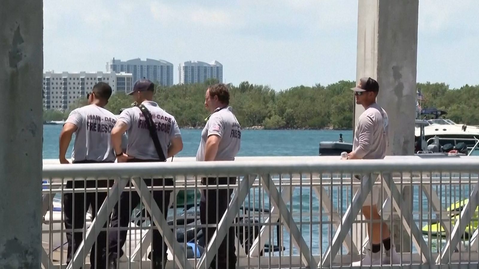 At least 15 injured after boat explosion in Florida | US News | Sky News