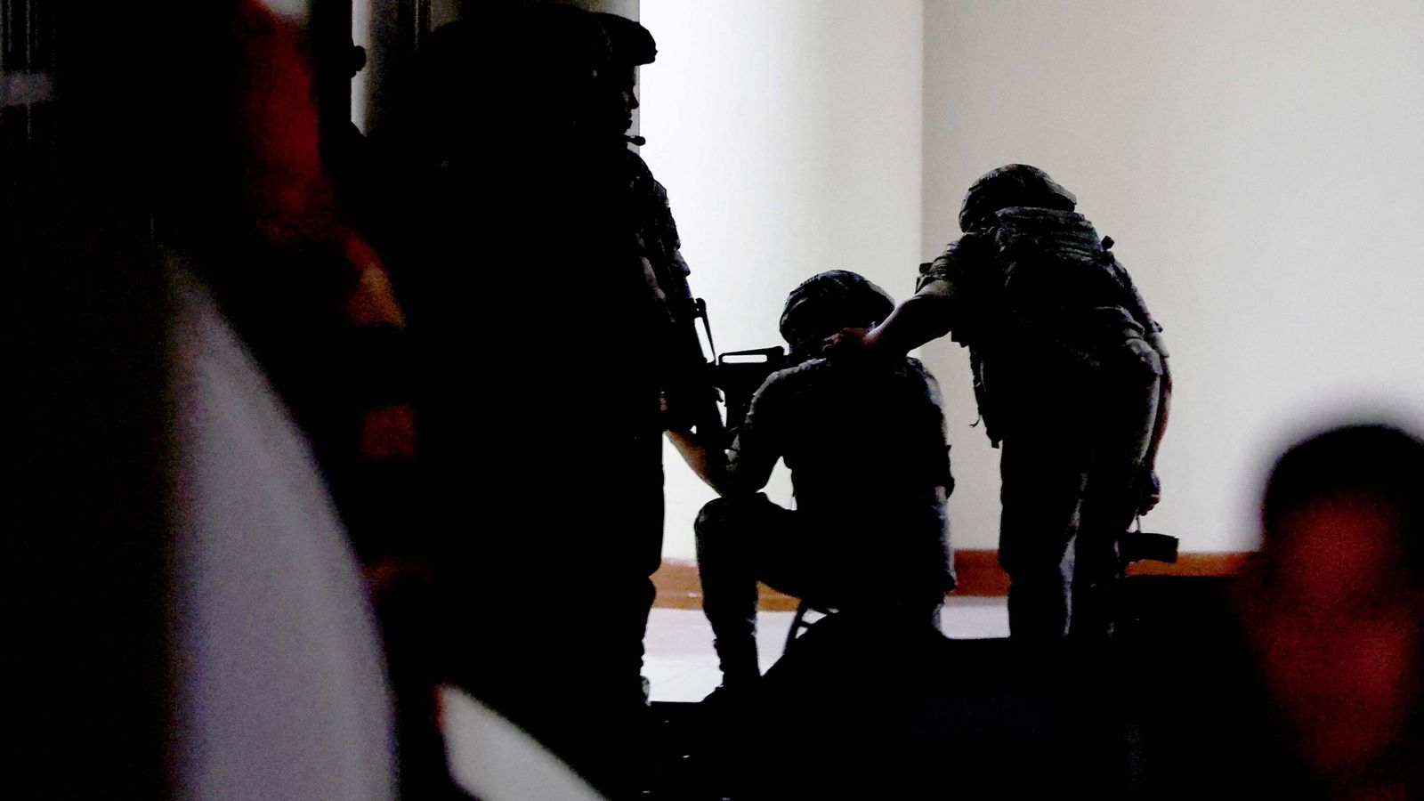 Shots fired in Philippine senate where senator accused of crimes against humanity was hiding