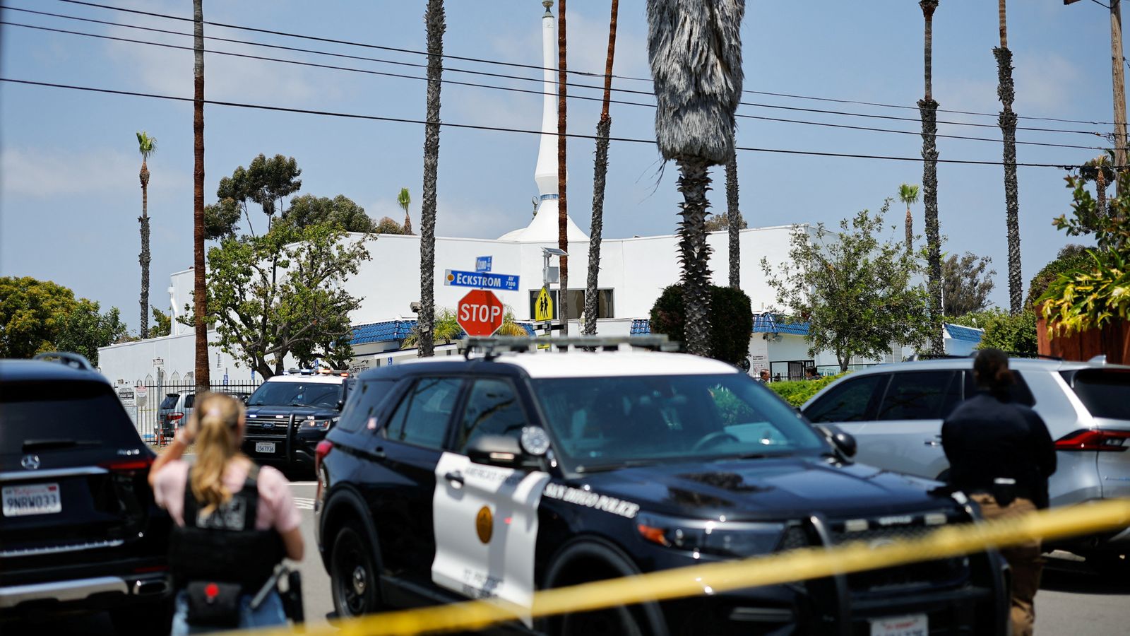 Three people killed after shooting by two teenage suspects at mosque in ...