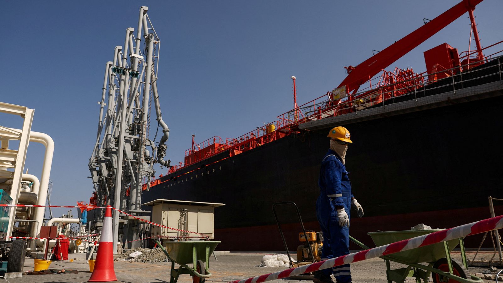 Energy costs rise and stocks fall sharply as US-Iran peace is shattered
