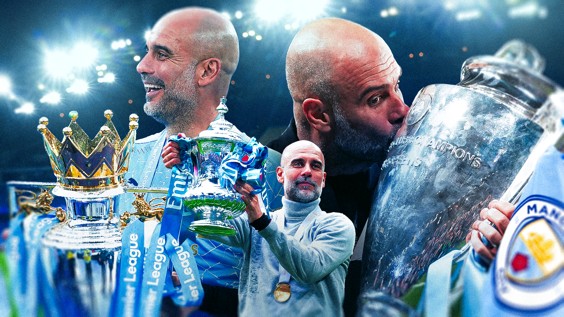 Emotional Pep confirms Man City departure