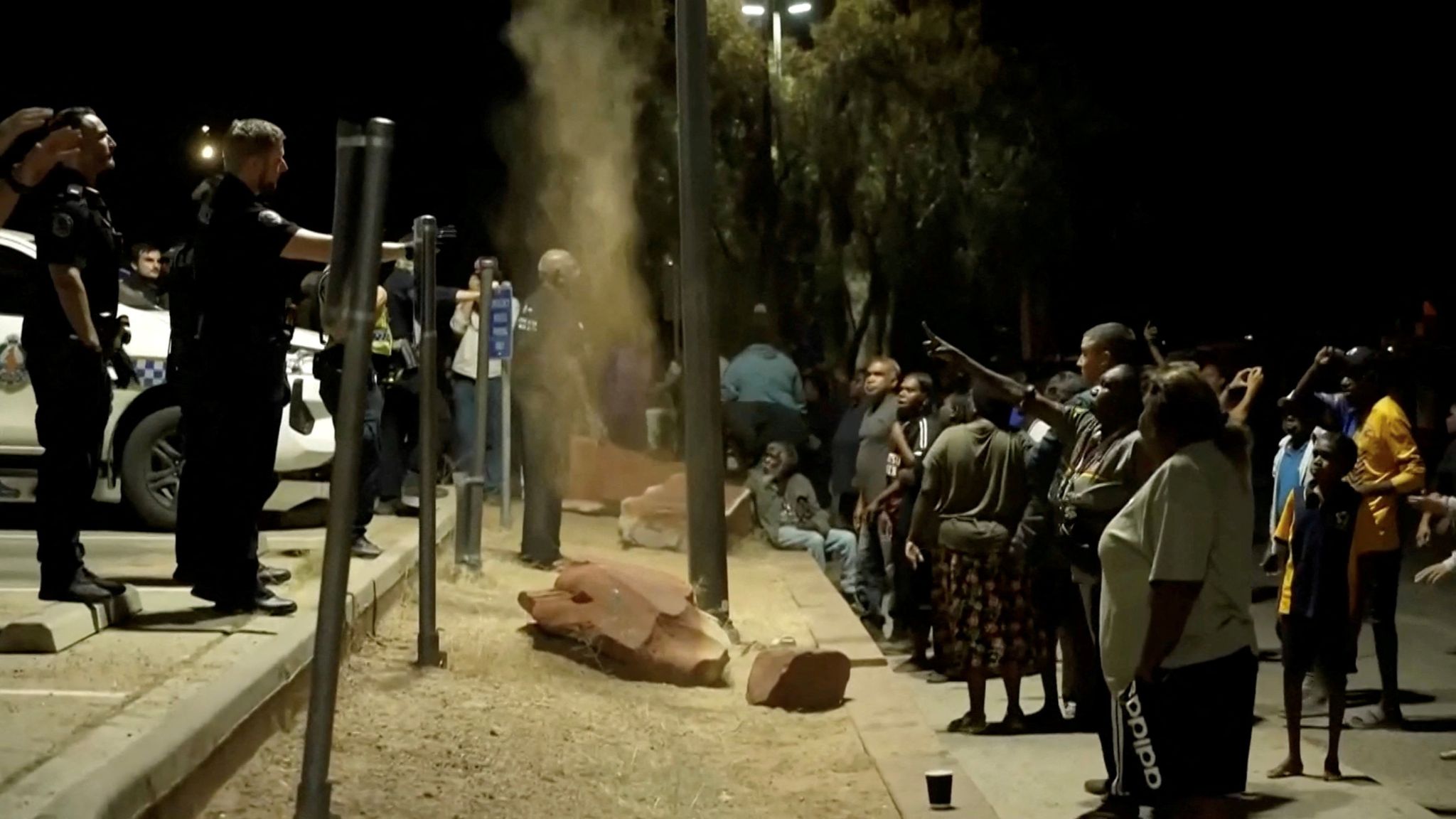 Australia: Riot outside hospital treating man accused of killing girl ...