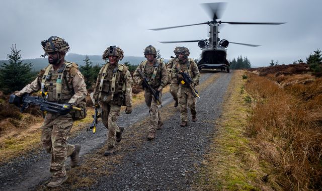 Scottish soldiers prepare for NATO deployment to Estonia with urban combat drills