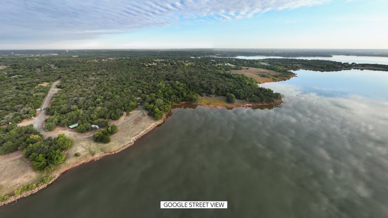 A general view of Arcadia Lake, Oklahoma. Pic: Tony Gaeddert/Google Street View