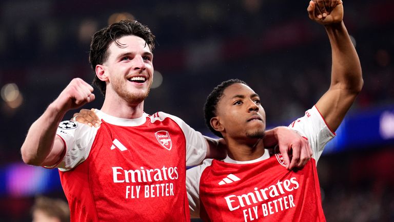 Champions Arsenal are owned by the American Kroenke family. Pic: PA