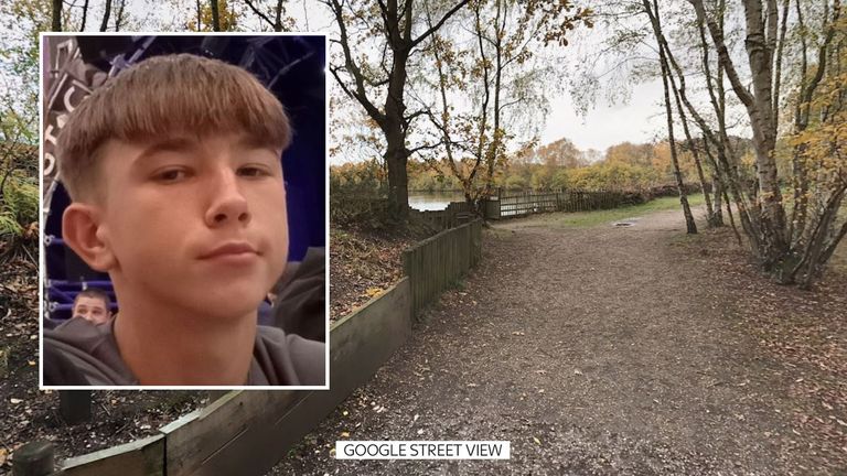 Declan Sawyer died after getting into difficulty in a Lincolnshire lake