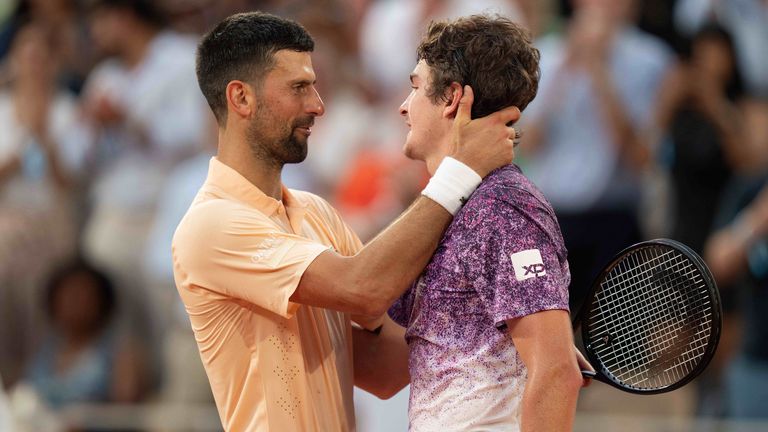 Djokovic knocked out of French Open by Brazilian teenager | World News | Sky News