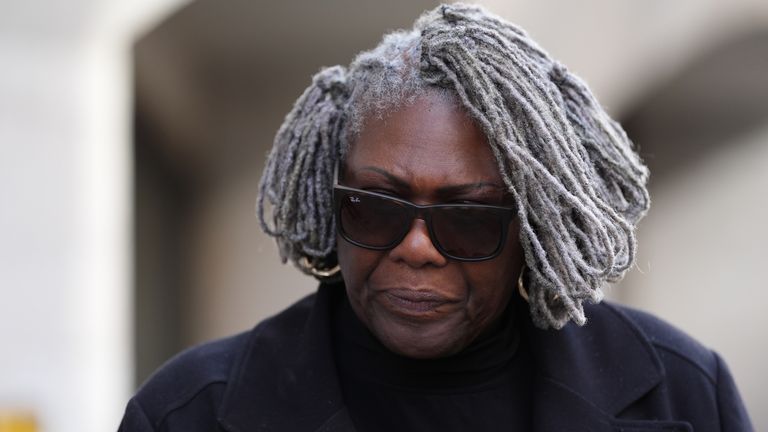 Nix leaving the Old Bailey in March 2025. Pic: PA
