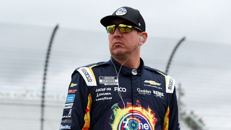 Busch was a two-time champion who won more than 60 top-division races. Pic: Reuters