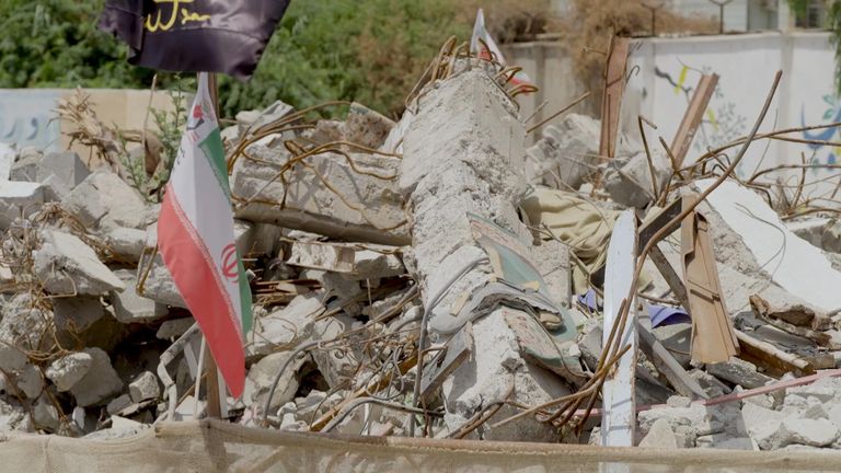 Most of those killed in the southern Iranian city of Minab were children
