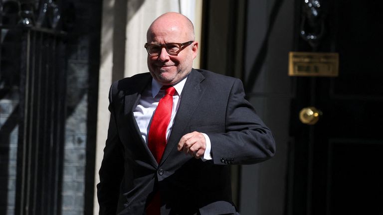 Hermer is a regular target of criticism from Reform and the Tories. Pic: Reuters