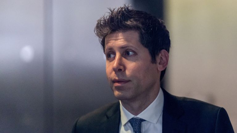 OpenAI chief executive Sam Altman. Pic: Reuters