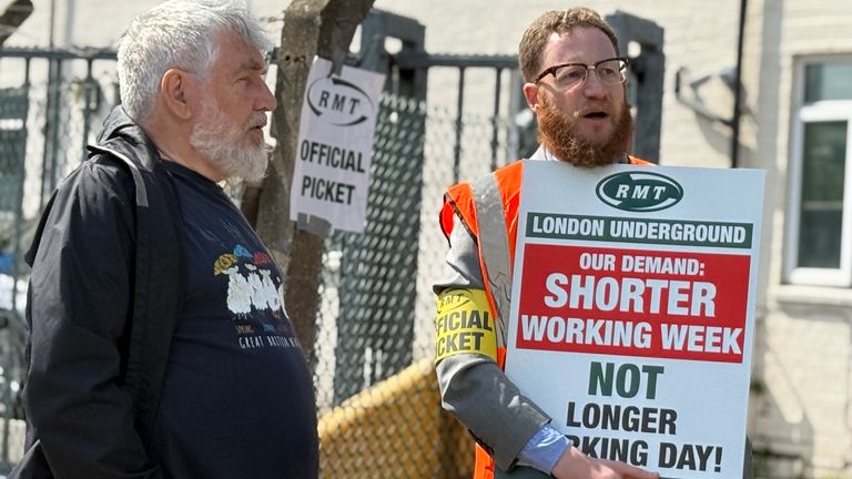 The RMT union opposes the planned changes. Pic: PA