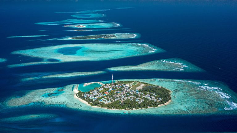 The Vaavu Atoll. File pic: Sabine Gerold/Amazing Aerial/ZUMA Wire/Shutterstock
