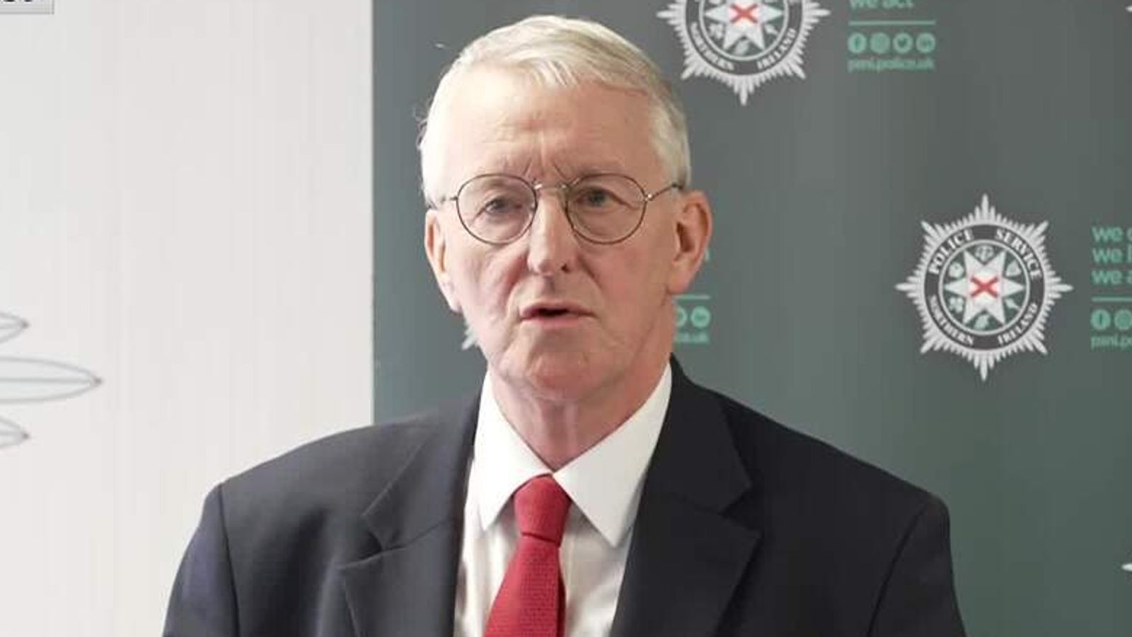 Northern Ireland secretary Hilary Benn: 'Nothing can justify the violence we saw last night'