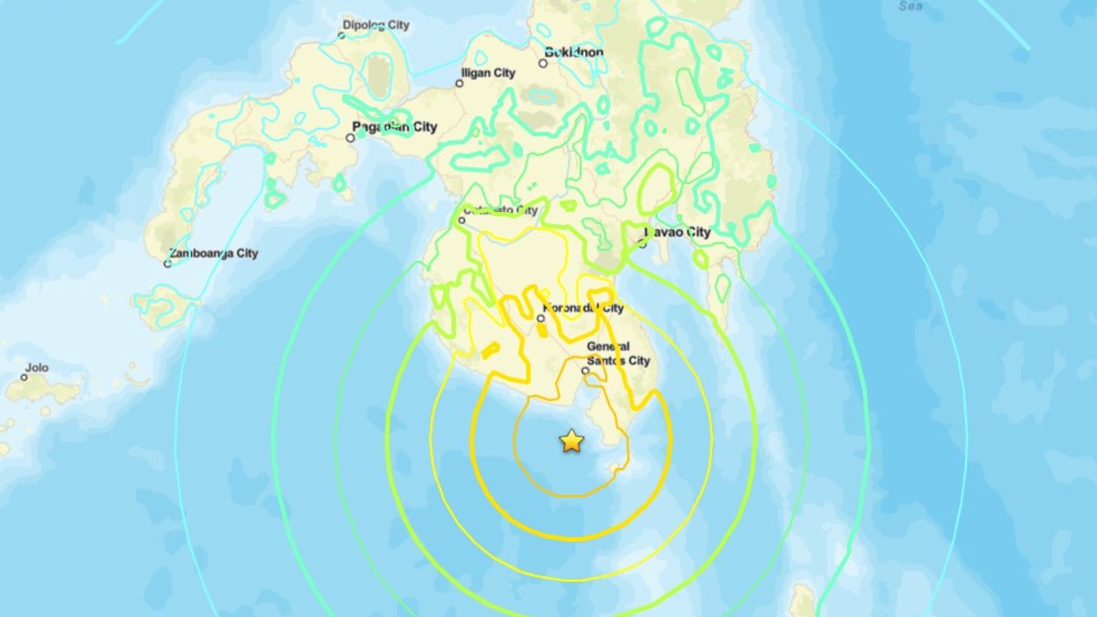 Tsunami alert after 7.8-magnitude quake hits the Philippines